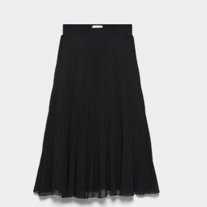 Wilfred Classic Black A-Line Skirt